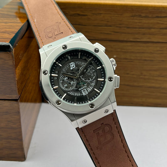 HB Strap Watch For Men (6581-8)